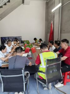 20241028 集团公司领导莅临美仑花园安置房二期项目进行2024年10月份项目法检查