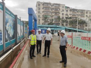 20241031 北京城建一部陈书记莅临康乐学校（水上乐园地块）项目检查指导